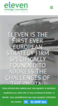 Mobile Screenshot of eleven-strategy.com